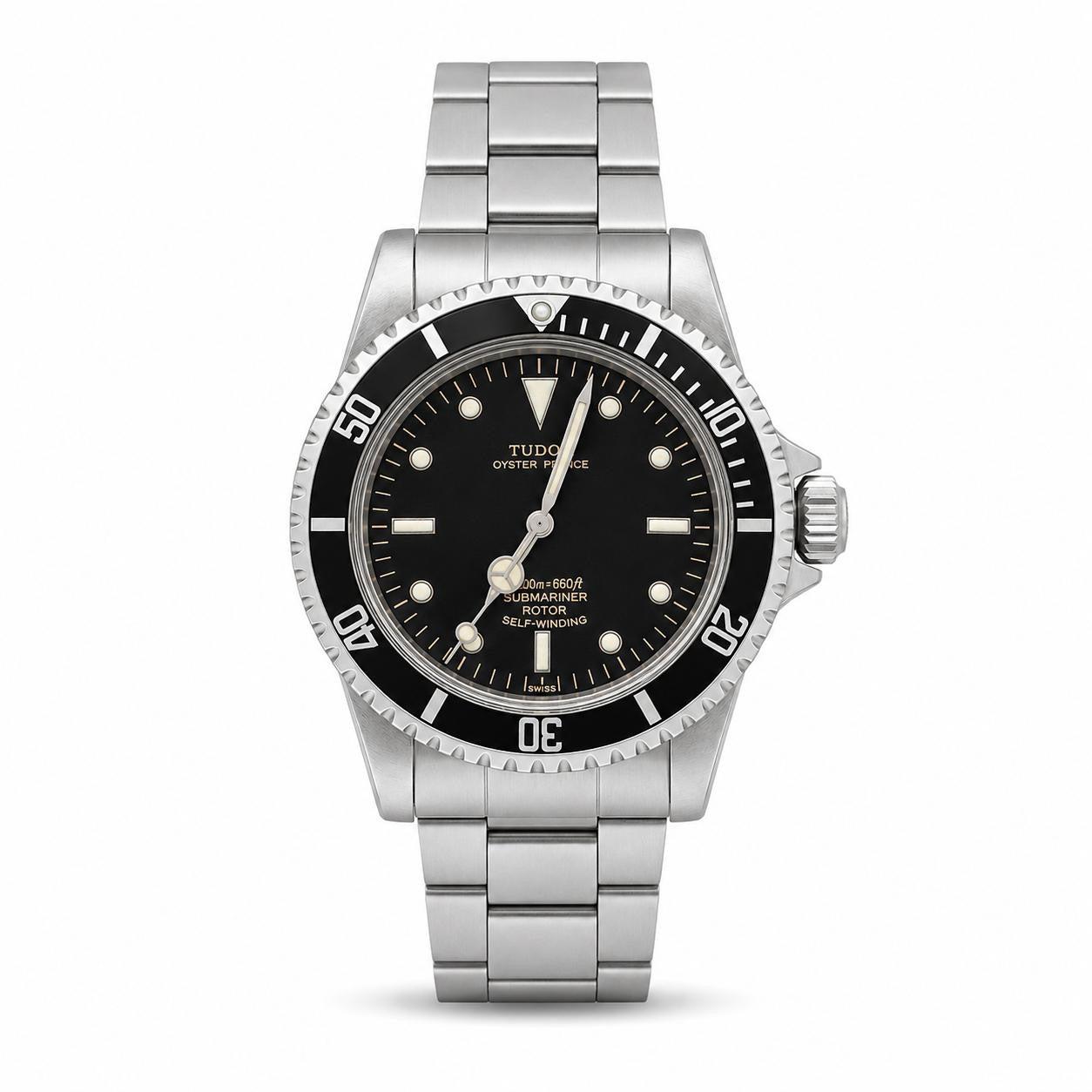 TUDOR Submariner 200m ステンレス Vintage Tudor Submariner Gilt Dial Tropical Patina | Watchfinder