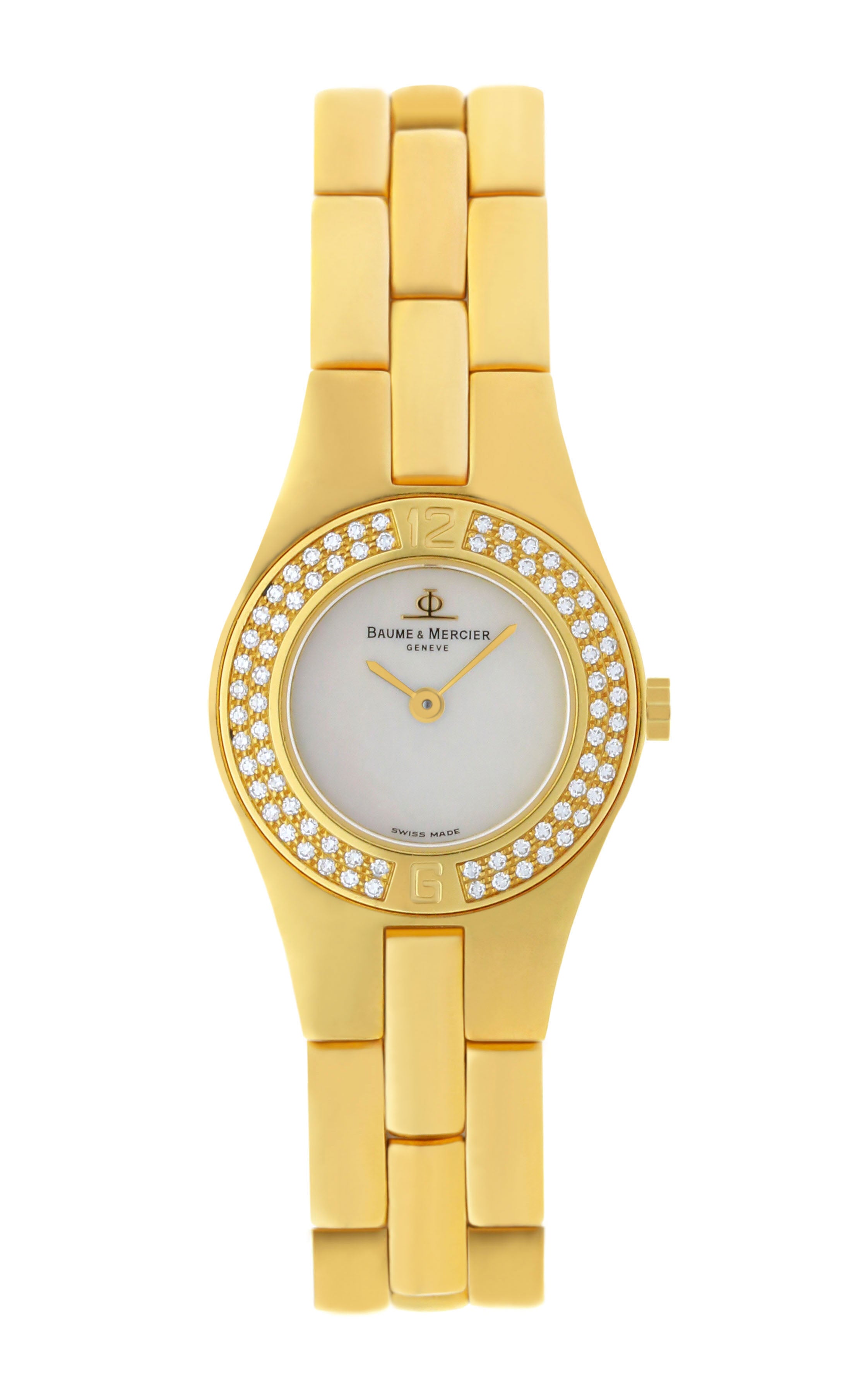 Baume & Mercier 18K 金無垢 質屋鑑定済み Pre-Owned Baume & Mercier 18K Gold Ladies | Watchfinder