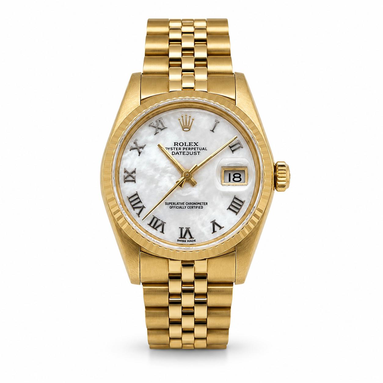 Rolex Datejust 36mm Ref. 16238 Gold MOP | Watchfinder Canada