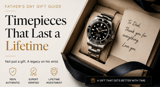 The Watchfinder Father's Day Gift Guide: Timepieces That Last a Lifetime