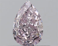 0.50ct Pear Natural Diamond (Colour Fancy Purplish Pink, Clarity VS2, Cut EX, GIA Certified)