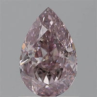 1.24ct Pear Natural Diamond (Colour Fancy Pink, Clarity VS2, GIA Certified)
