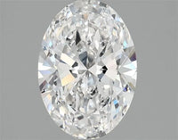 1.80ct Oval Lab Grown Diamond (Colour D, Clarity VS1, IGI Certified)
