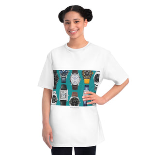 Watchfinder Canada 'Name That Watch' organic unisex t-shirt (view 4)