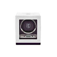 WOLF Silver Single Watch Winder