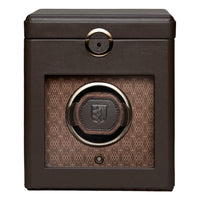 WOLF Earth Single Watch Winder | Coffee
