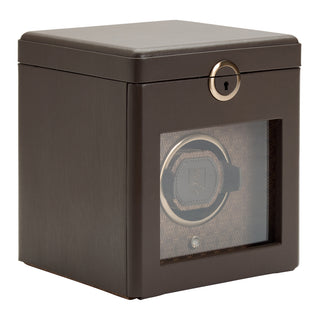 WOLF Earth Single Watch Winder | Coffee