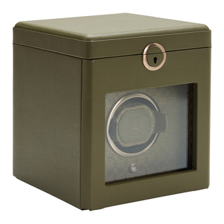 WOLF Earth Single Watch Winder | Olive