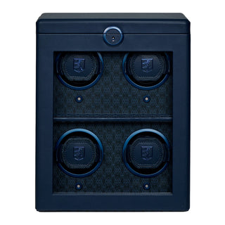 WOLF Earth 4 Piece Watch Winder | Midnight Blue