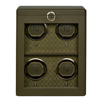 WOLF Earth 4 Piece Watch Winder | Olive