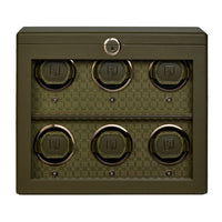 WOLF Earth 6 Piece Watch Winder | Olive
