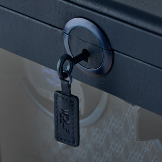 WOLF Earth 8 Piece Watch Winder | Midnight Blue
