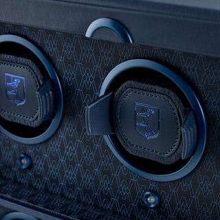 WOLF Earth 8 Piece Watch Winder | Midnight Blue