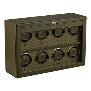 WOLF Earth 8 Piece Watch Winder | Olive