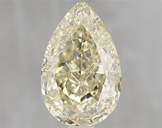 2.22ct Pear Natural Diamond (Colour Fancy Light Yellow, Clarity IF, GIA Certified)