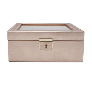 WOLF Palermo 6 Piece Watch Box | Rose Gold