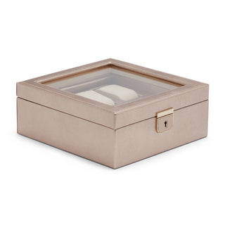 WOLF Palermo 6 Piece Watch Box | Rose Gold
