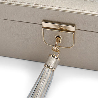 WOLF Palermo 6 Piece Watch Box | Pewter