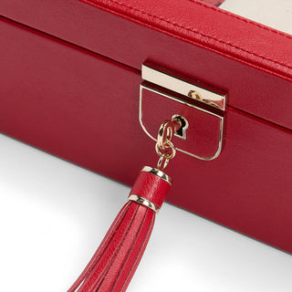 WOLF Palermo 6 Piece Watch Box | Red