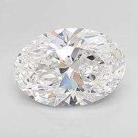 3.00ct Oval Lab Grown Diamond (Colour D, Clarity IF, Cut EX, IGI Certified)