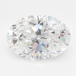 3.00ct Oval Lab Grown Diamond (Colour D, Clarity IF, IGI Certified)