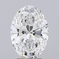 3.21ct Oval Lab Grown Diamond (Colour D, Clarity IF, IGI Certified)