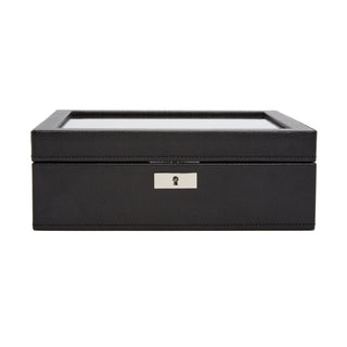 WOLF Viceroy 8 Piece Watch Box | Black