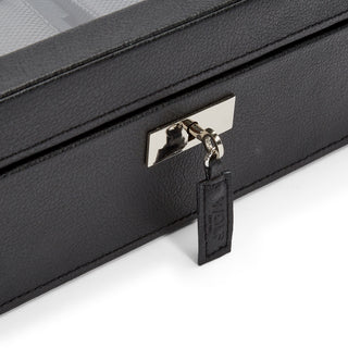 WOLF Viceroy 8 Piece Watch Box | Black