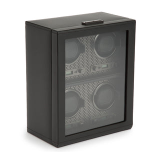 WOLF Axis 4 Piece Watch Winder | Powder Coat