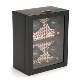 WOLF Axis 4 Piece Watch Winder | Copper