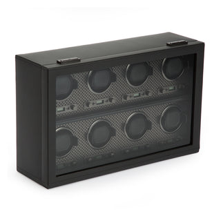 WOLF Axis 8 Piece Watch Winder | Powder Coat