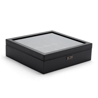 WOLF Axis 15 Piece Watch Box | Powder Coat
