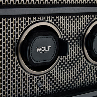 WOLF Axis 16 Piece Watch Winder Cabinet |  Powder Coat