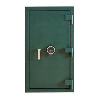 WOLF Athos 12 Piece Watch Winder Safe | Green
