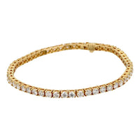 10KT YELLOW GOLD NATURAL DIAMONDS 5.99CT
