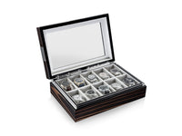 Executive 10 Watches Macassar & Gray Box