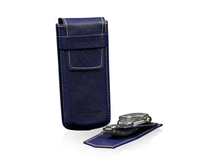 Mondo Saffiano Blue & White