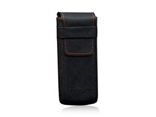 Mondo Saffiano Black & Orange