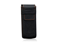 Mondo Saffiano Black & Orange