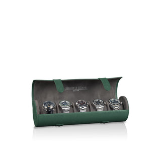 Rondo 5 Watch Roll Green