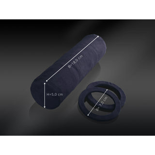 Rondo 3 Watch Roll Black & Blue