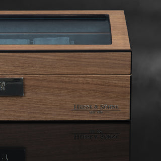 Borneaux 8+ Watches Walnut Box