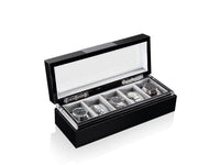 Executive 5 Watches Black & Gray Box