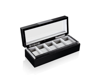 Executive 5 Watches Black & Gray Box
