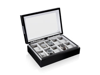 Executive 10 Watches Black & Gray Box