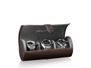 Rondo 3 Watch Roll Brown
