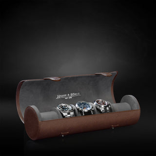 Rondo 5 Watch Roll Brown