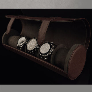 Rondo 5 Watch Roll Brown