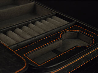 Travel Case Black & Orange