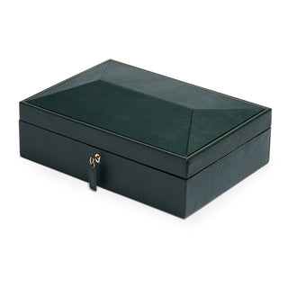 WOLF British Racing 8 Piece Watch Box | Green